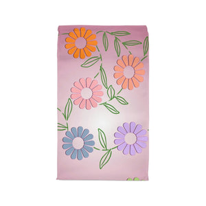 Vibrant Floral Pattern Lunch Bag Polyester Insulated Dipaliz - Bags
