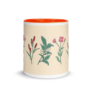Vibrant Floral Pink Ceramic Mug - Chic Coffee Style - Dipaliz - Mugs