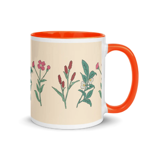 Vibrant Floral Pink Ceramic Mug - Chic Coffee Style - Dipaliz - Mugs