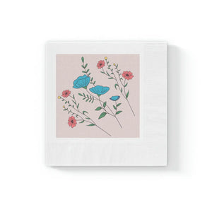 White Coined Napkins – Modern Party Paper - Dipaliz