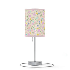 Floral Print Lamp on a Stand Us|ca Plug - Lamps