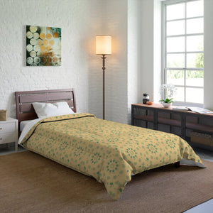 Floral Print Comforter – Eco-friendly Polyester - Dipaliz - Quilts & Comforters