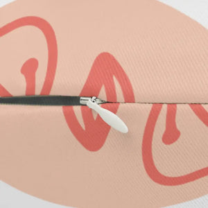 Floral Polyester Lumbar Pillow with Stuffing Included - Dipaliz - 20’’ × 14’’ - Pillows