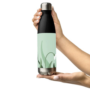 Vibrant Steel Water Bottle - Chic 17oz Stainless - Dipaliz - Bottles