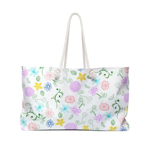 Oversized Polyester Weekender Tote for Beach Getaways - Dipaliz - 24’’ × 13’’ - Bags