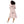 Floral Midi Dress – Pink Long Sleeve Boat Neck - Dipaliz - Dresses - Xs