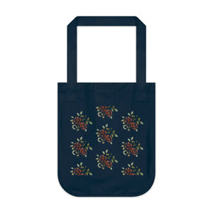 Floral Canvas Tote Bag Eco Friendly Cotton - Dipaliz - Shopping Totes