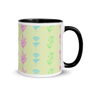 Vibrant Floral Ceramic Mug - Colorful Tea Cup - Dipaliz - Mugs
