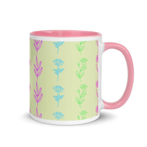 Vibrant Floral Ceramic Mug - Colorful Tea Cup - Dipaliz - Mugs
