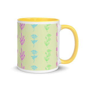 Vibrant Floral Ceramic Mug - Colorful Tea Cup - Dipaliz - Mugs