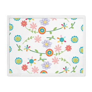 Vibrant Flowers Placemat – Eco-friendly Gift - Dipaliz - Placemats