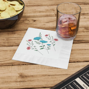 White Coined Napkins – Premium Party Paper - Dipaliz