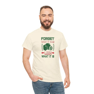 Heavy Cotton T-shirt - Forget what it was Design - Dipaliz - T-shirts - s
