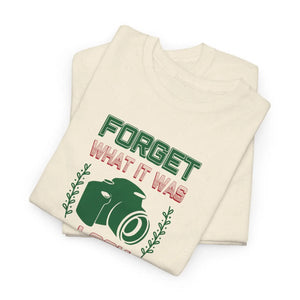 Heavy Cotton T-shirt - Forget what it was Design - Dipaliz - T-shirts - s