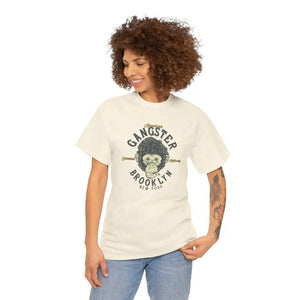 T-shirt - Gangster Brooklyn Monkey Heavy Cotton Unisex Tee - Dipaliz
