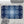 Plush Bath Mat - Geometrical Pattern on Navy Blue - Dipaliz - Home & Garden