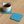 Geometric Pattern Coasters – Blue Cork - Dipaliz