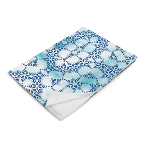Geometrical Throw Blanket – Soft Silk Touch - Dipaliz - Blankets