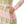 Pink and Green Midi Dress – Long Sleeve - Dipaliz - Dresses - s