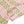 Pink and Green Midi Dress – Long Sleeve - Dipaliz - Dresses - s