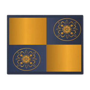 Cotton Placemat - Geometrical Pattern Vibrant Dining - Dipaliz - 18’’ × 14’’ - Placemats