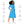 Blue Midi Dress – Print Long Sleeve Occasion - Dipaliz - Dresses - Xs