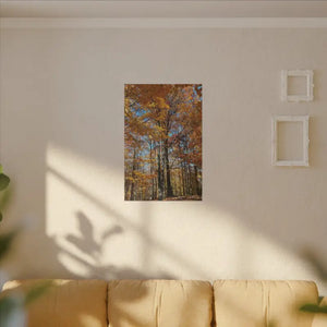 Autumn Season Canvas - Giant Tree Matte Wall Art - Dipaliz - Posters Prints & Visual Artwork