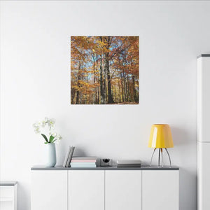 Autumn Season Canvas - Giant Tree Matte Wall Art - Dipaliz - Posters Prints & Visual Artwork