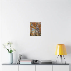 Autumn Season Canvas - Giant Tree Matte Wall Art - Dipaliz - Posters Prints & Visual Artwork