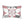 Abstract Pink Polyester Lumbar Pillow - Dipaliz - Pillows