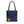 Tote Bag - Gold Flowers Navy Blue All Over Print - Dipaliz - 16’’ × / Black - Bags