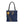 Tote Bag - Gold Flowers Navy Blue All Over Print - Dipaliz - 18’’ × / Black - Bags