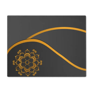 Gold Pattern Placemats - Glamorous Table Decor - Dipaliz - 18’’ × 14’’