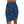 Golden Leaves on Navy Blue Women’s Mini Skirt - Skirts - Xs