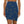 Golden Leaves on Navy Blue Women’s Mini Skirt - Skirts - Xs