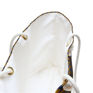 Golden Pattern Tote - Oversized Polyester Weekender - Dipaliz - Bags