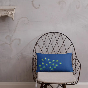 Graphic Peacock Pillow – Insert Included - Dipaliz - Throw Pillows