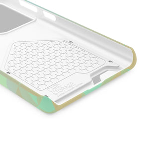 Sleek Green Triangles Abstract Phone Case - Dipaliz - Mobile Cases