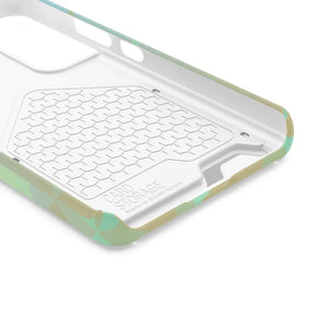 Sleek Green Triangles Abstract Phone Case - Dipaliz - Mobile Cases