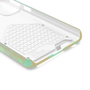 Sleek Green Triangles Abstract Phone Case - Dipaliz - Mobile Cases