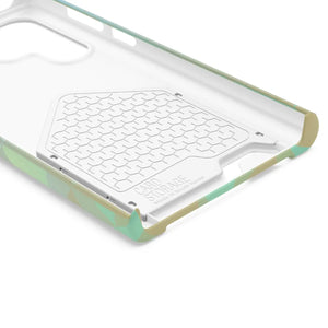 Sleek Green Triangles Abstract Phone Case - Dipaliz - Mobile Cases