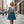 Green Wavy Skater Dress – Festival Style - Dipaliz - Dresses - Xs