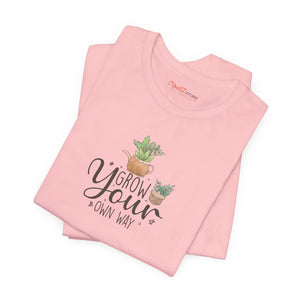 Soft Cotton T-shirt - Grow your Own Way Eco-friendly Gift - Dipaliz - T-shirts - 2xl