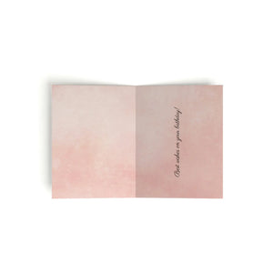 Space Happy Birthday Greeting Cards - Matching White Envelopes - Dipaliz