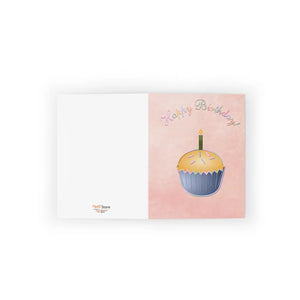 Chic Happy Birthday Greeting Cards - White Envelopes - Dipaliz