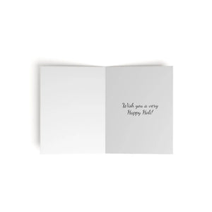 Vibrant Happy Holi Greeting Cards - Matching White Envelopes - Dipaliz - & Note
