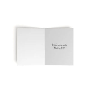 Happy Holi Greeting Cards with Matching White Envelopes - Dipaliz - & Note