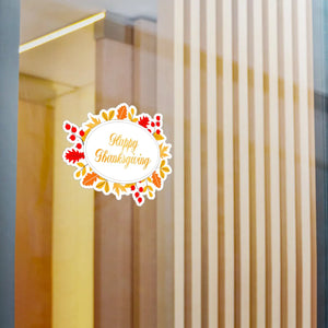 Thanksgiving Kiss Cut Vinyl Decals - Water Resistant - Dipaliz - Paper Products