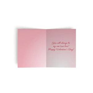 Vibrant Roses and Heart Greeting Cards - Valentine Day - Dipaliz - & Note
