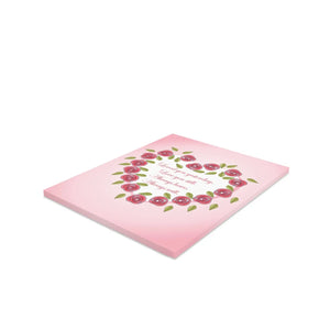 Vibrant Roses and Heart Greeting Cards - Valentine Day - Dipaliz - & Note